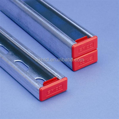 Αγορά 1 5 8 Unistrut End Caps λευκό Strut πλαστικό τέλος καπάκι 25mm 48mm online manufacture